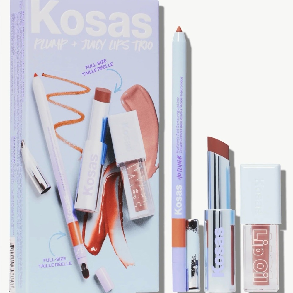 Kosas Plump & Juicy Trio NWT
